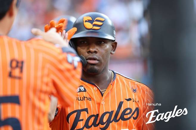 ▲ 한화 이글스 요나단 페라자. ⓒ 한화 이글스