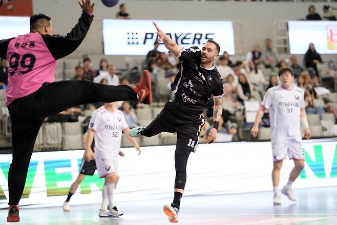 ▲ SK호크스 프란세스코 ⓒ 한국핸드볼연맹