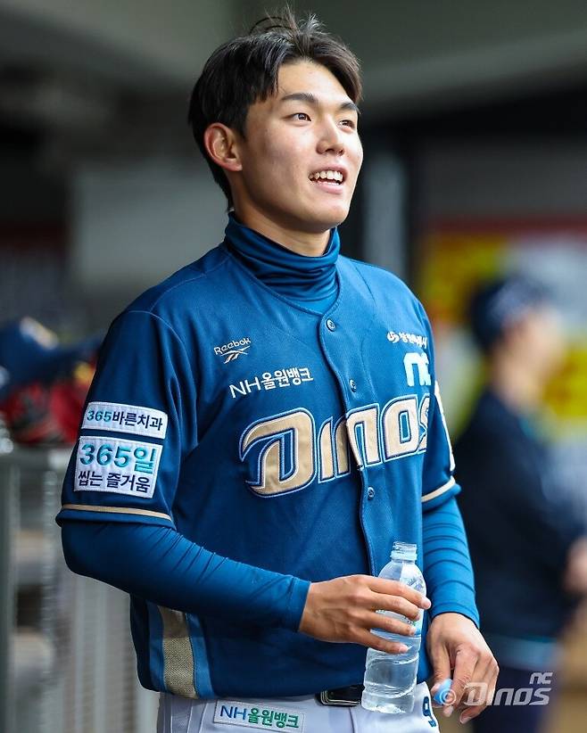 ▲ NC 다이노스 신인 신재인. ⓒ NC 다이노스