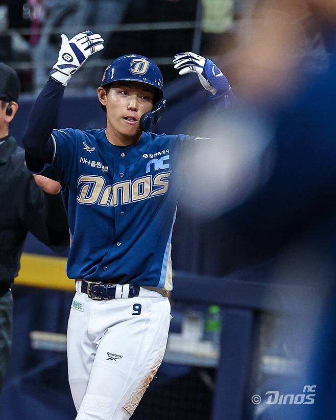 ▲ NC 다이노스 신인 신재인. ⓒ NC 다이노스
