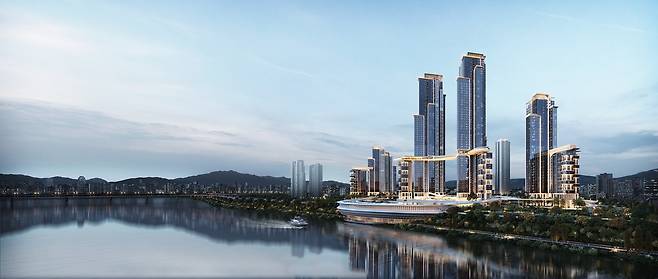 서울 성동구 성수1지구 재개발 사업 투시도 [GS건설 제공]