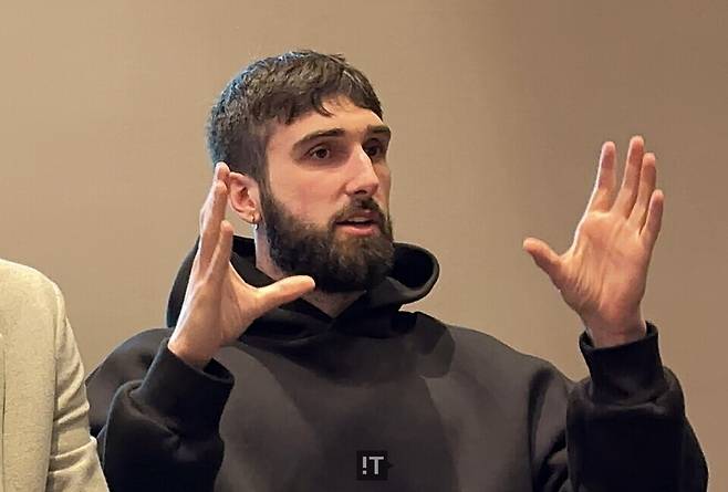 에이단 고메즈(Aidan Gomez) 코히어 최고경영자(CEO) / 김경아 기자