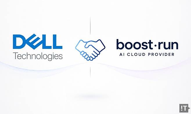 델은&nbsp;AI 클라우드 기업 부스트런(Boost Run)과 14억4000만달러(약 2조원) 규모의 인프라 공급 계약을 체결했다. / 챗GPT 생성