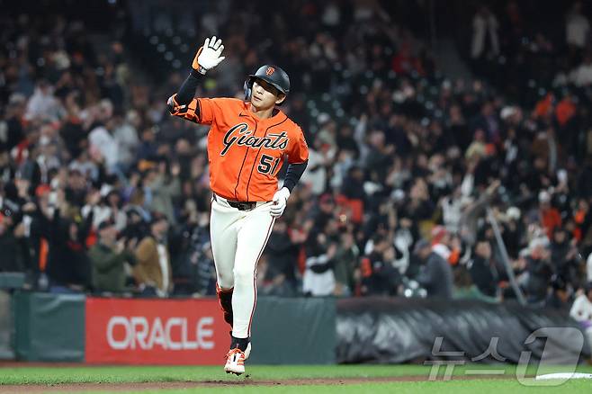MLB 샌프란시스코 이정후. ⓒ AFP=뉴스1