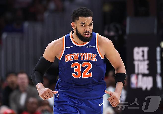 NBA 뉴욕 칼 앤서니 타운스. ⓒ AFP=뉴스1