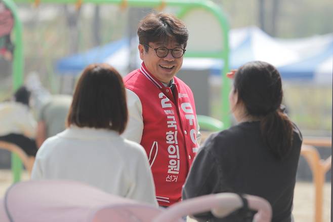 경기 평택을 국회의원 재보궐 선거에 출마한 유의동 전 국민의힘 의원/유의동 전 의원 페이스북