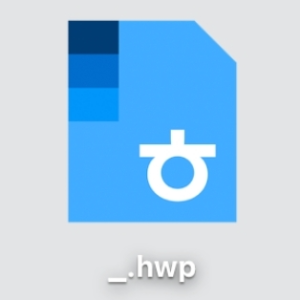 ▲ hwp 한글파일 아이콘