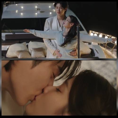 25일 방송된 MBC 금토드라마 ‘21세기 대군부인’에서는 성희주(아이유)와 이안대군(변우석)의 관계가 급격히 가까워지는 모습이 그려졌다. 사진=‘21세기 대군부인’ 캡처