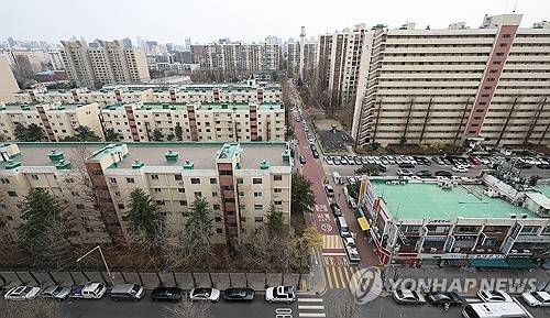 서울 강남구 한 아파트 단지의 모습 [연합뉴스 제공]