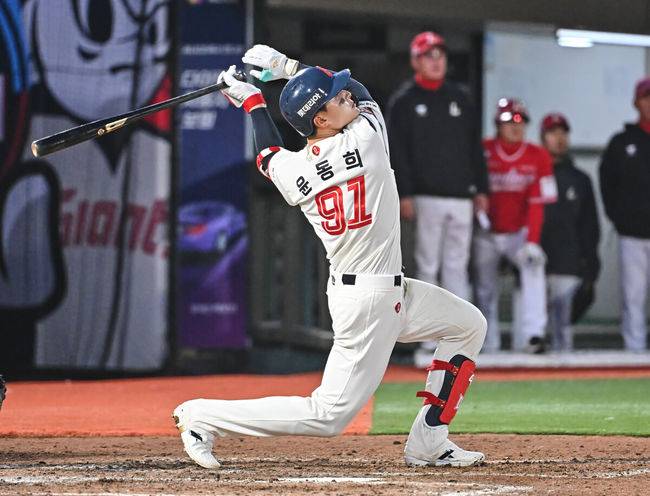 [OSEN=부산, 이석우 기자] 롯데 자이언츠 윤동희 205 / foto0307@osen.co.kr