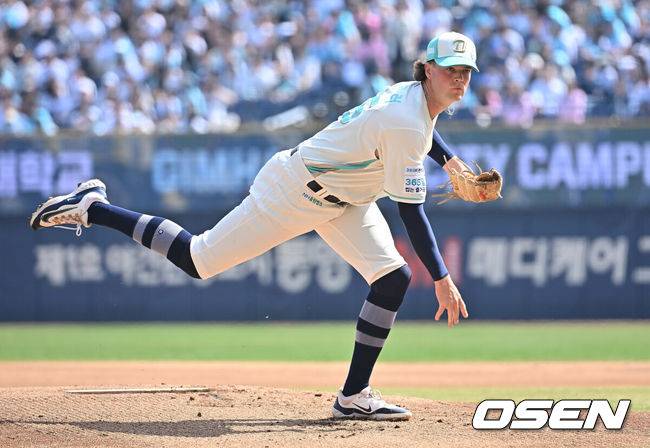 [OSEN=창원, 이석우 기자] NC 다이노스 테일러 016 / foto0307@osen.co.kr