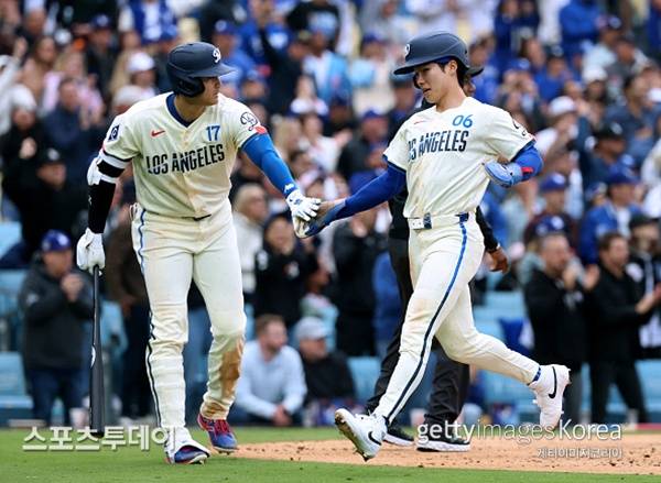 오타니 쇼헤이와 김혜성 / 사진=Gettyimages 제공