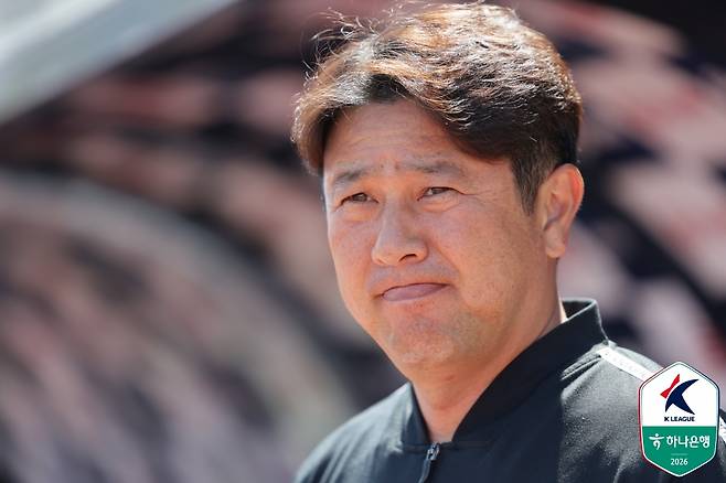 김도균 서울이랜드 감독. /사진=한국프로축구연맹 제공