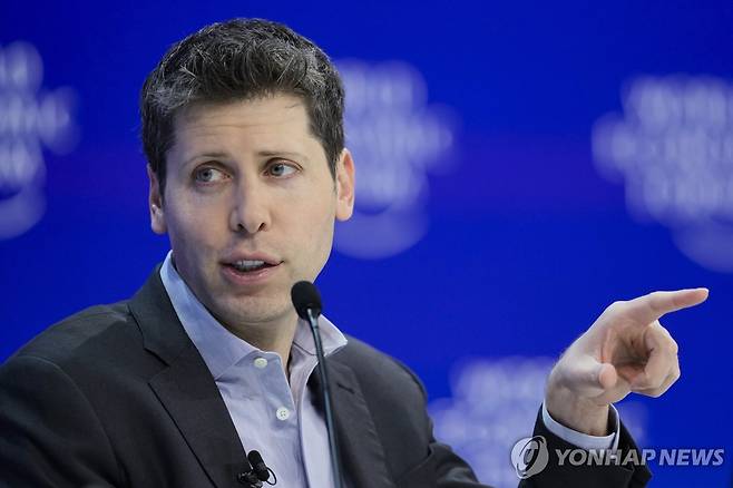 샘 올트먼 오픈AI CEO [AP=연합뉴스. 재판매 및 DB 금지]