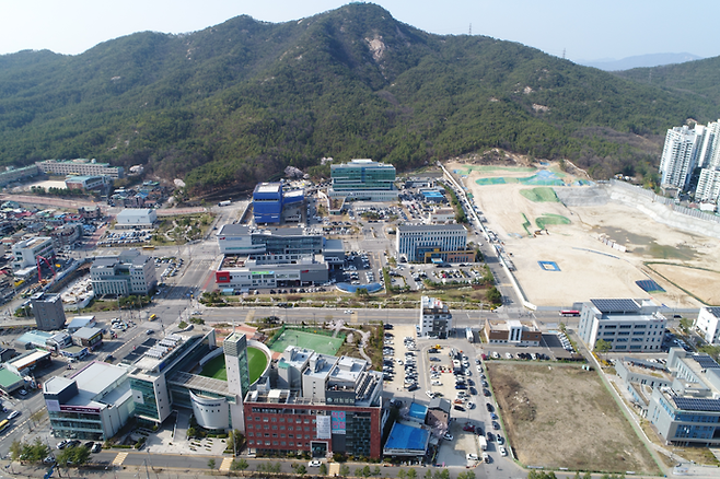 의정부시 금오동 481번지에 위치한 반환공여지 '캠프 시어즈' 일대. 사진=경기도