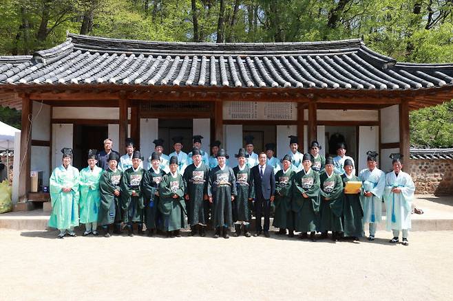 영월 단종문화제가 체험형 역사축제로 새 지평 열었다는 평가를 받고 있다.단종제향(사진=영월군제공)