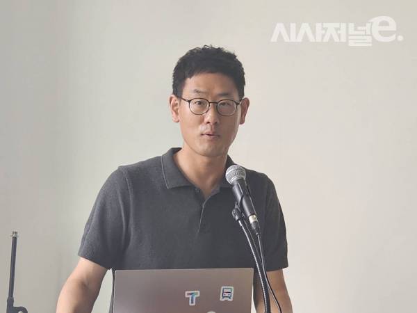 이재환 티맵모빌리티 대표이사. / 사진 = 김용수 기자