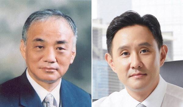 장형진 영풍그룹 고문(왼쪽)과 최윤범 고려아연 회장. / 사진=각사