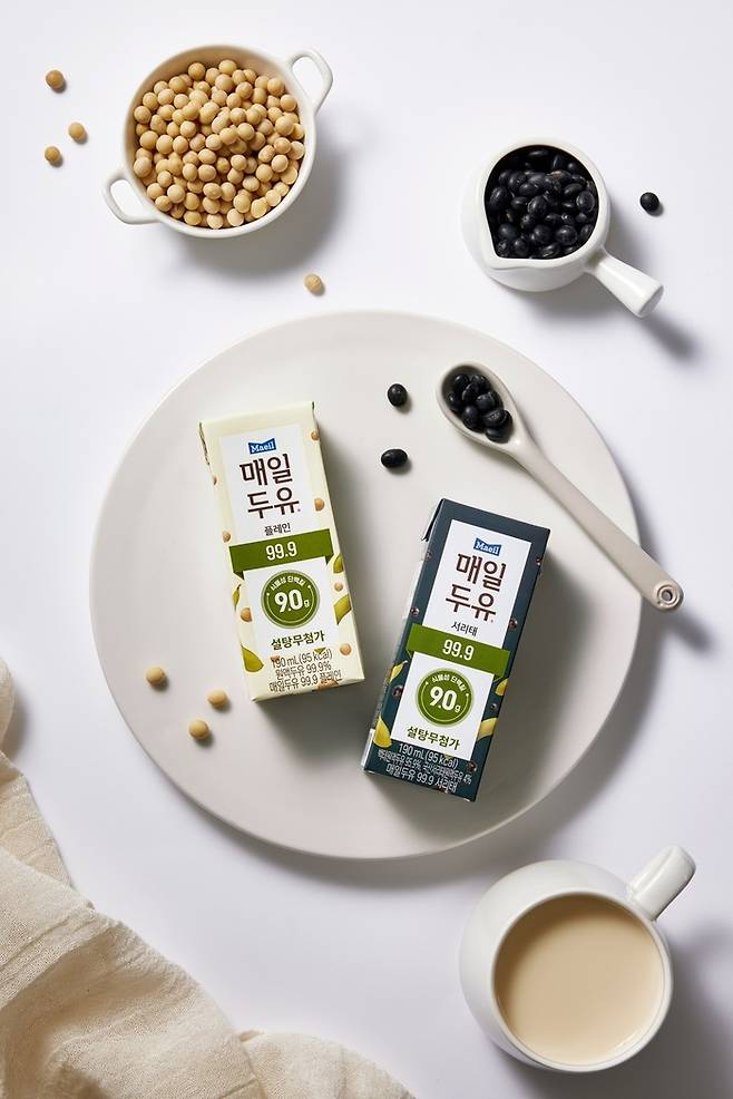 '매일두유 99.9 서리태'./사진=매일유업