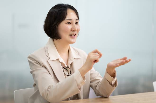 김민지 시놀 대표. (이준호 기자)