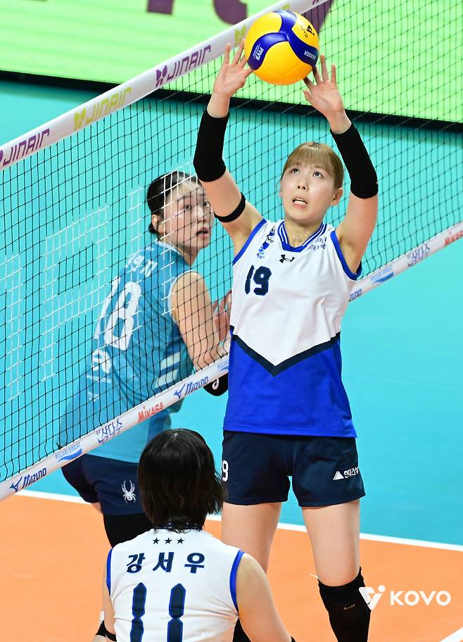 현대건설 이수연. 사진제공=KOVO