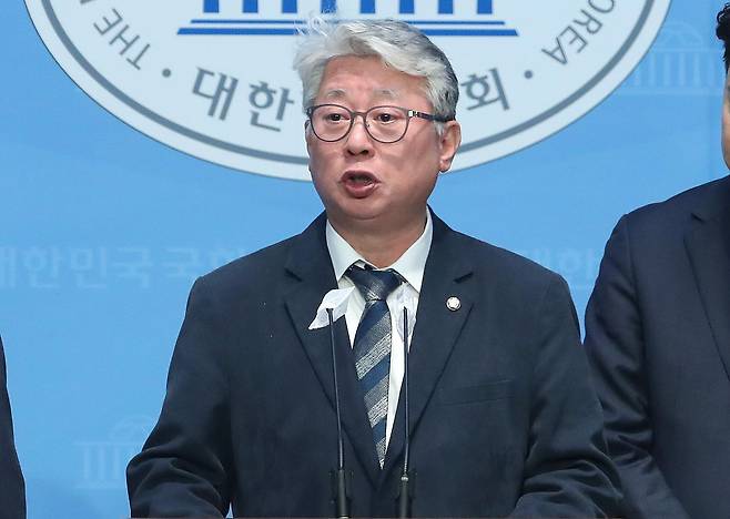 조응천  전  개혁신당 의원. 2024.2.13 ⓒ 뉴스1