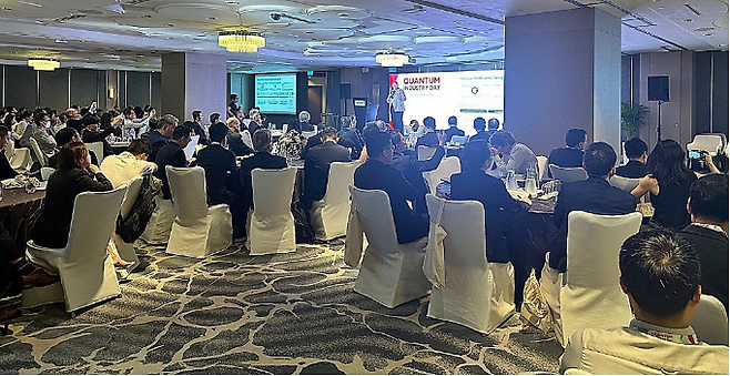 노르마 등 QID 참가 기업들은 발표와 토론을 통해 양자 비즈니스에 대한 정보를 공유했다.
