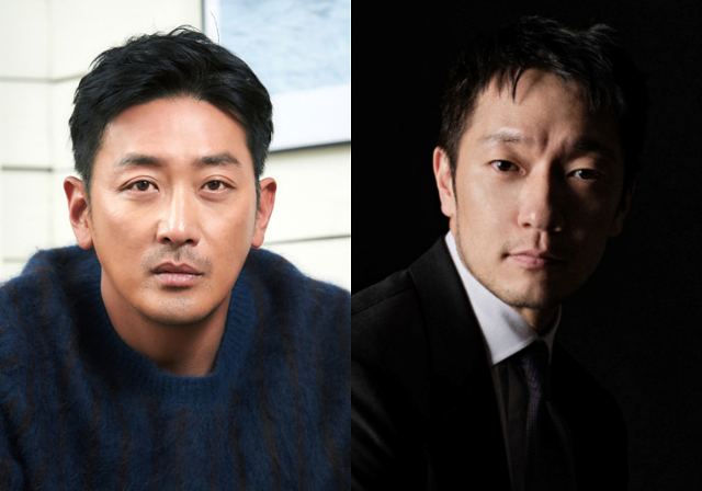 배우 하정우와 손석구가 윤종빈 감독의 신작 '보통사람들'에서 만난다. 워크하우스컴퍼니·스태넘 제공