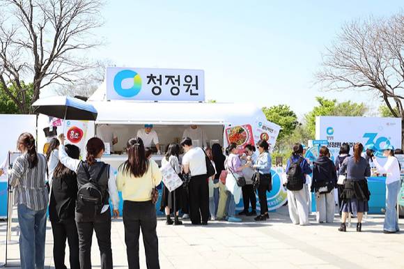 대상 청정원이 서울스프링페스티벌에서 부스를 운영하며 건강한 K-푸드의 매력을 알린다. [사진=대상]