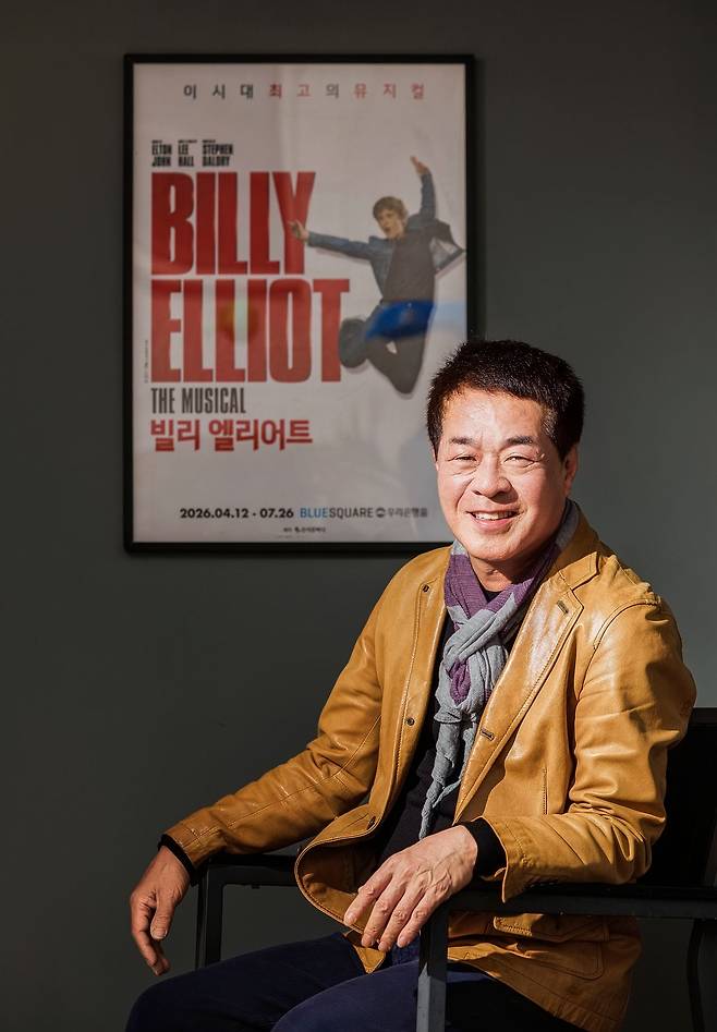 1990년대부터 뮤지컬 시장을 개척한 박명성 프로듀서. 김정훈 기자