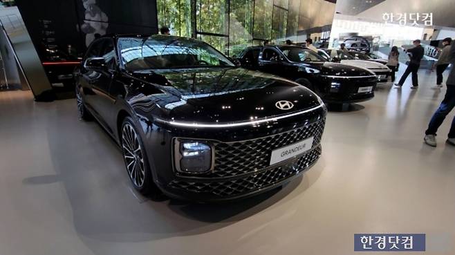 현대차, '디 올 뉴 그랜저' 사진=신용현 한경닷컴 기자 yonghyun@hankyung.com