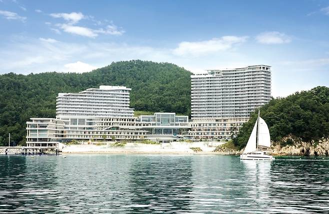 한화리조트 거제 벨버디어 전경. [한화호텔앤리조트]