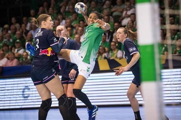 사진 2025/26 EHF 여자핸드볼 챔피언스리그 교리 아우디와 오덴세 경기 모습, 사진 출처=유럽핸드볼연맹
