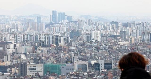 서울 아파트 전경. 연합뉴스