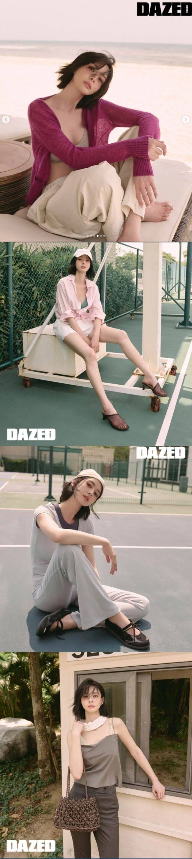 패션 매거진 ‘데이즈드’ 5월호는 최근 ‘First Light Days’라는 테마 아래, 권나라의 독보적인 비주얼이 담긴 화보를 세상에 내놓았다. /데이즈드