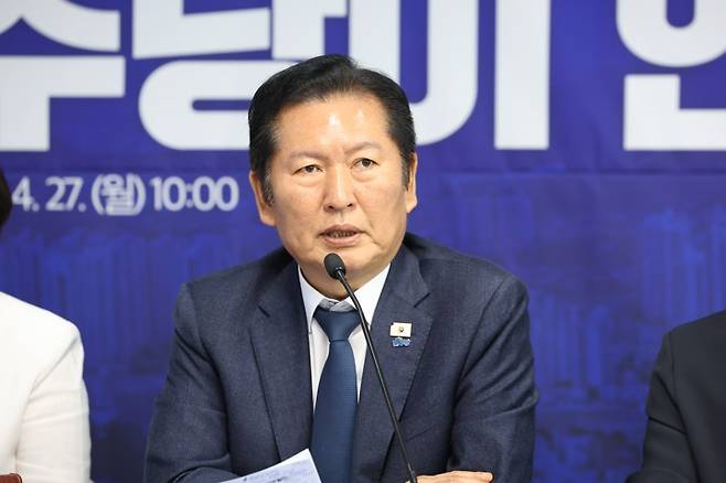 발언하는 정청래 대표 [연합뉴스 자료제공]