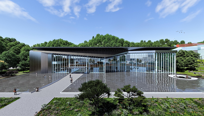 포항시립미술관 제2관 조감도. 사진제공=포항시