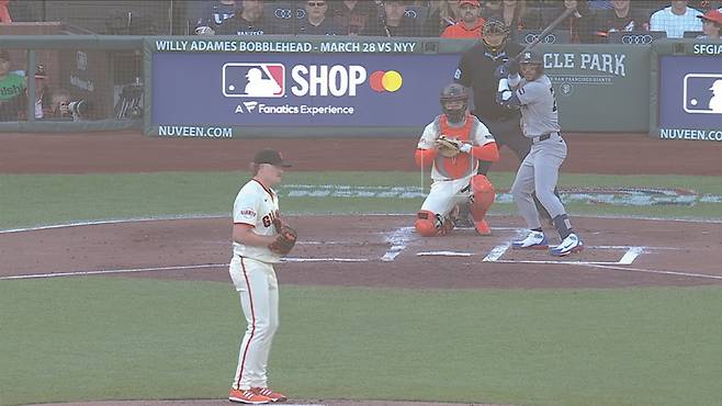 넷플릭스 MLB 개막전 화면 캡처 ⓒ넷플릭스 캡처