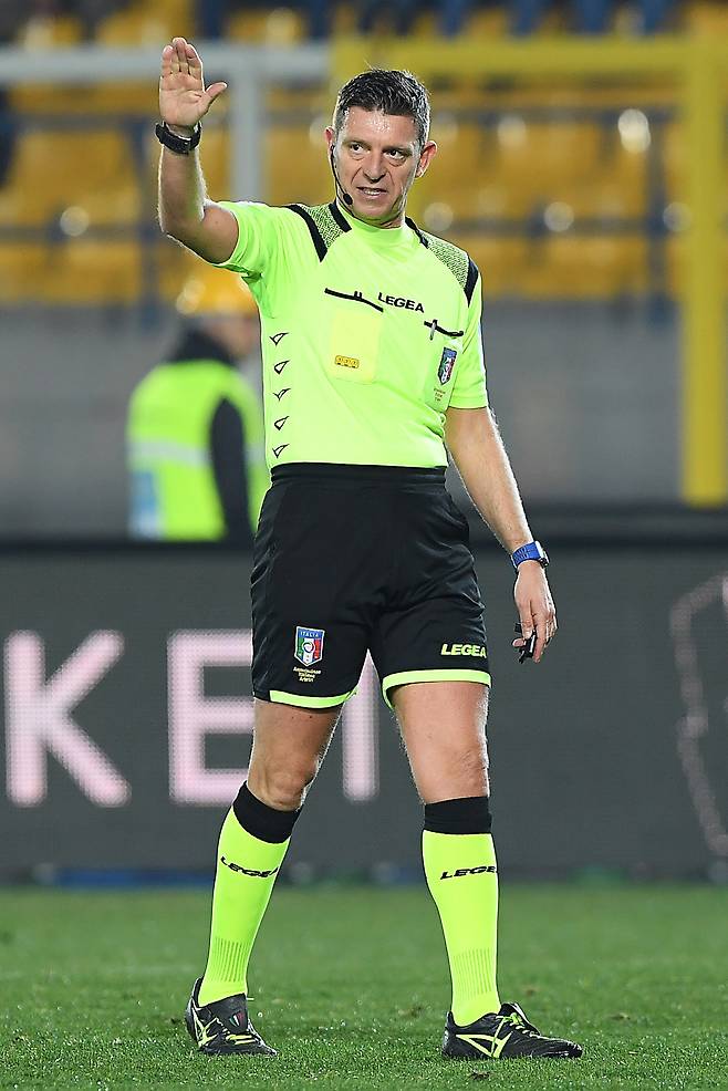 잔루카 로키 심판위원장.  게티이미지코리아