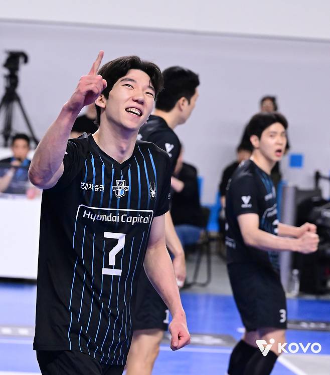 현대캐피탈 허수봉. KOVO 제공