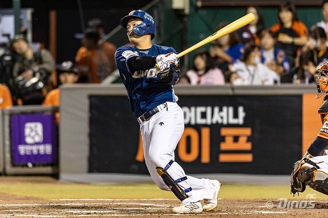 ▲ NC 포수 안중열. ⓒ NC 다이노스