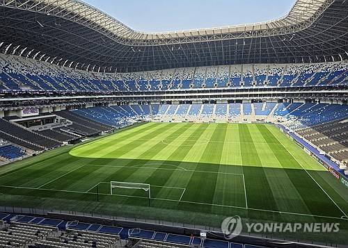 홍명보호가 조별리그 3차전 남아공과의 경기를 치르는 몬테레이 BBVA 스타디움  [연합뉴스 자료사진]