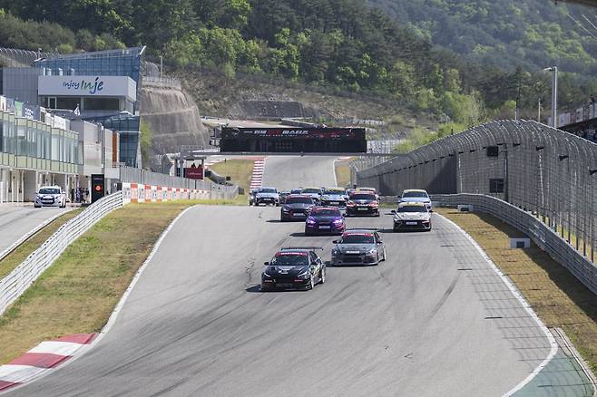 2026 인제 GT 마스터즈 개막전 결승전 스타트 장면 [MIK 제공. 재판매 및 DB 금지]