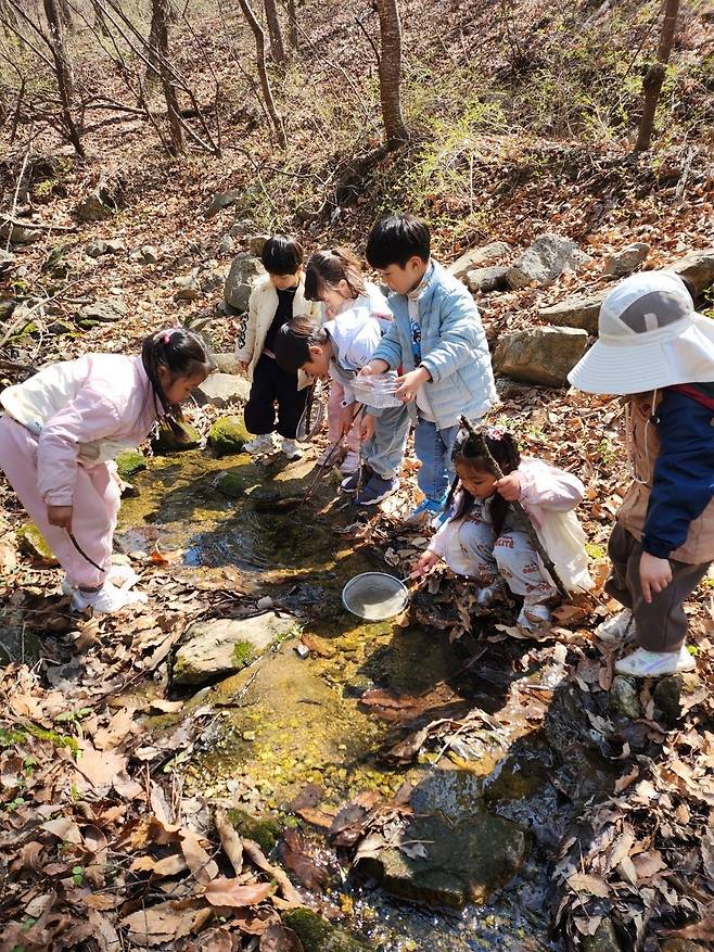 ▲ 달팽이 어린이집 활동 모습. /사진제공=달팽이 어린이집