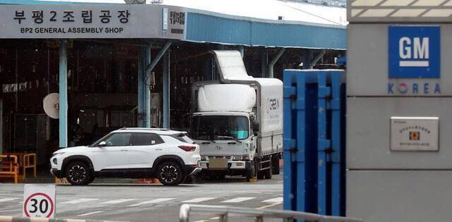 2022년 가동을 중단한 한국지엠 부평2공장. 연합.