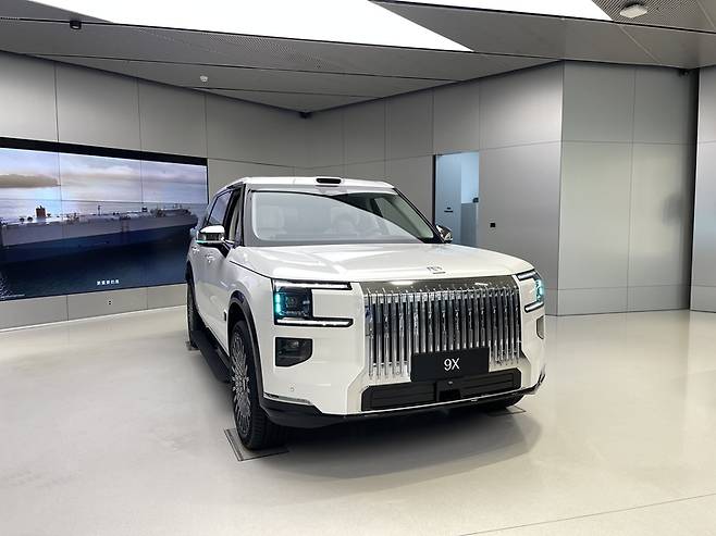 ▲지커 '9X'. 사진=박지성 기자