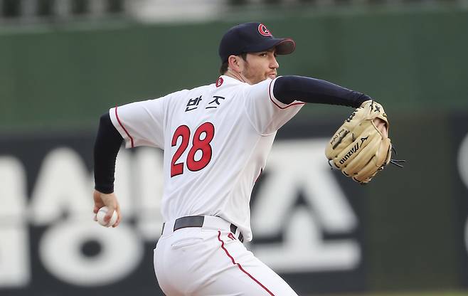 롯데 자이언츠 시절 찰리 반즈 [사진=연합뉴스]