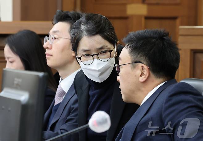 주가조작, 통일교 청탁 등의 혐의를 받는 김건희 씨. ⓒ 뉴스1 사진공동취재단