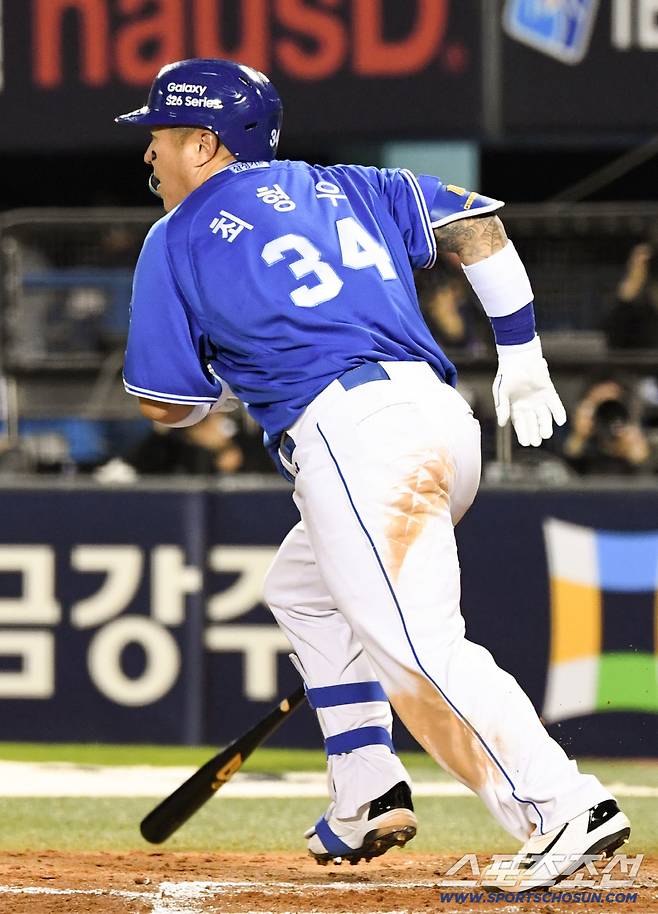 28일 잠실구장에서 열린 두산과 삼성의 경기. 삼성 최형우가 타격을 하고 있다. 잠실=박재만 기자 pjm@sportschosun.com/2026.04.28/