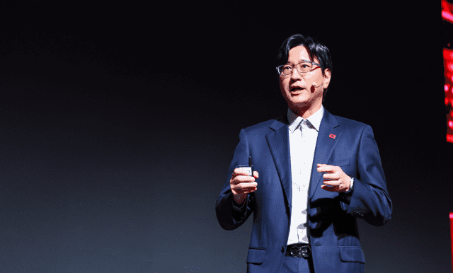 AI 시대 보안 전략에 대해 공유하고 있는 김상현 포티넷 APAC 디렉터.(사진=포티넷)